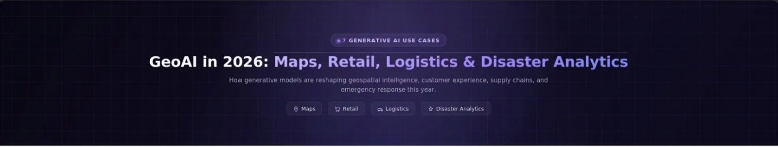 GeoAI in 2026